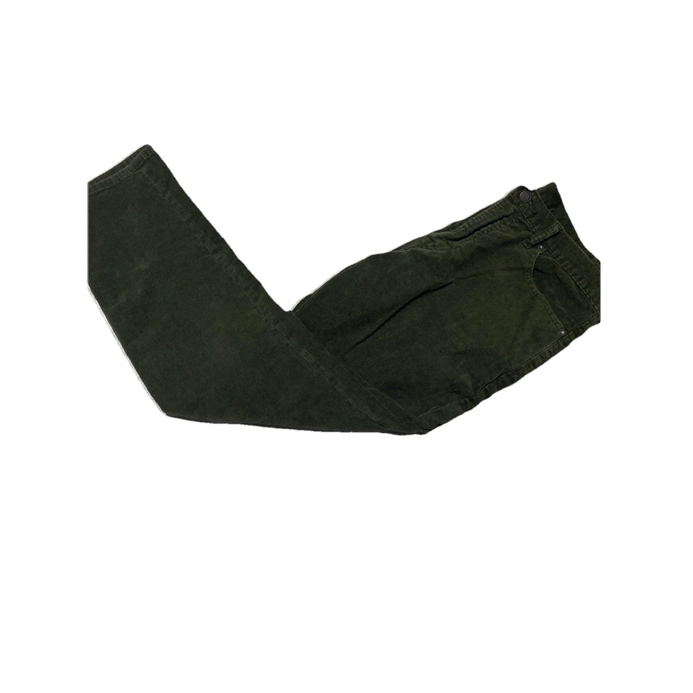 Gap Pants Mens Tag 32x30 Actual 32x28.5‎ Green Corduroy Fall Winter Y2K Straight
